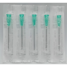 Microlance Needle Green 21G Pack of 5 - REF: MIC010