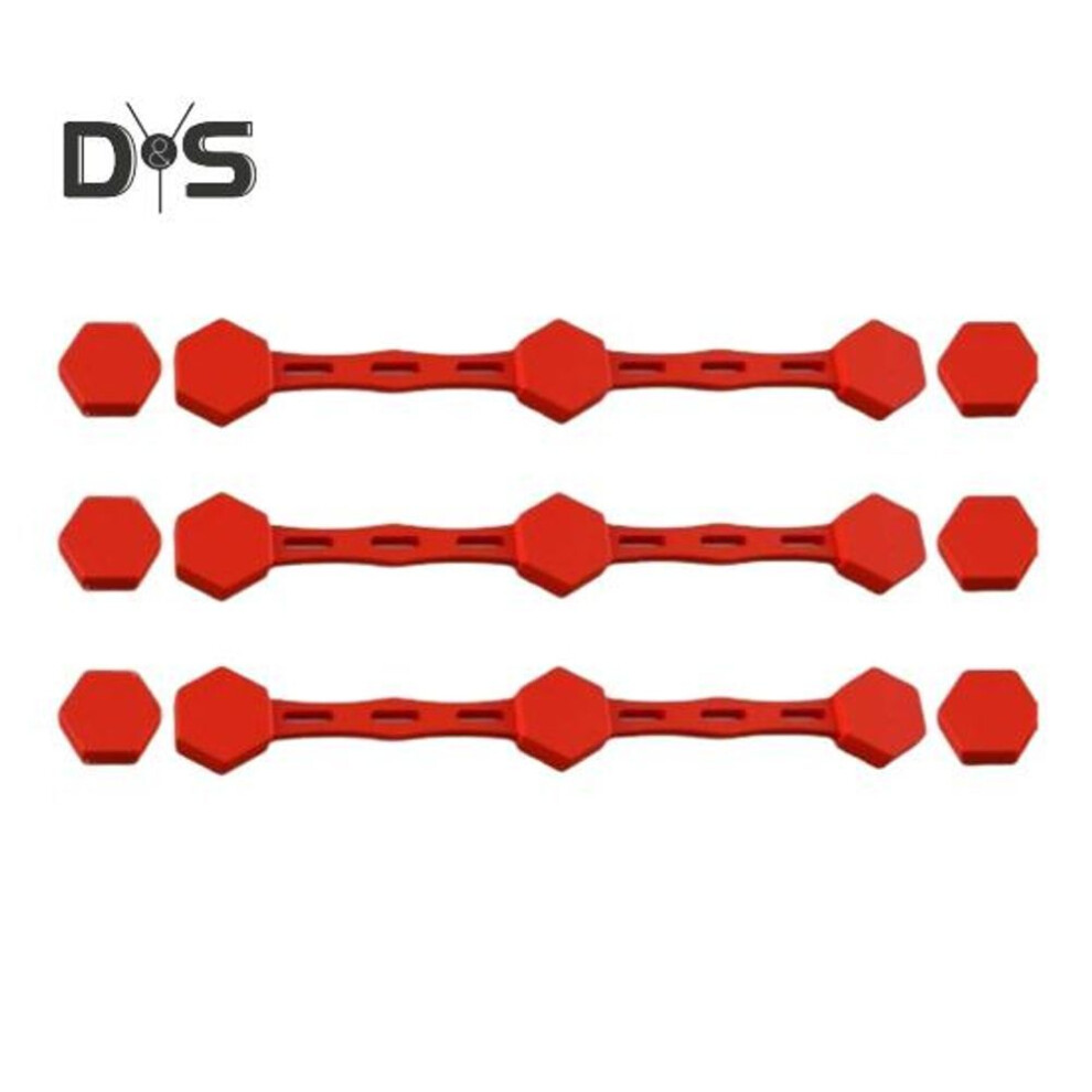 (red, 3pcs) Air Fryer Silicone Buckle for Parchment Paper Fixed Lock Heat Resistant Liners Clips Magnetic Air Fryer Liner Holder Prevents Burning Kitchen Baking