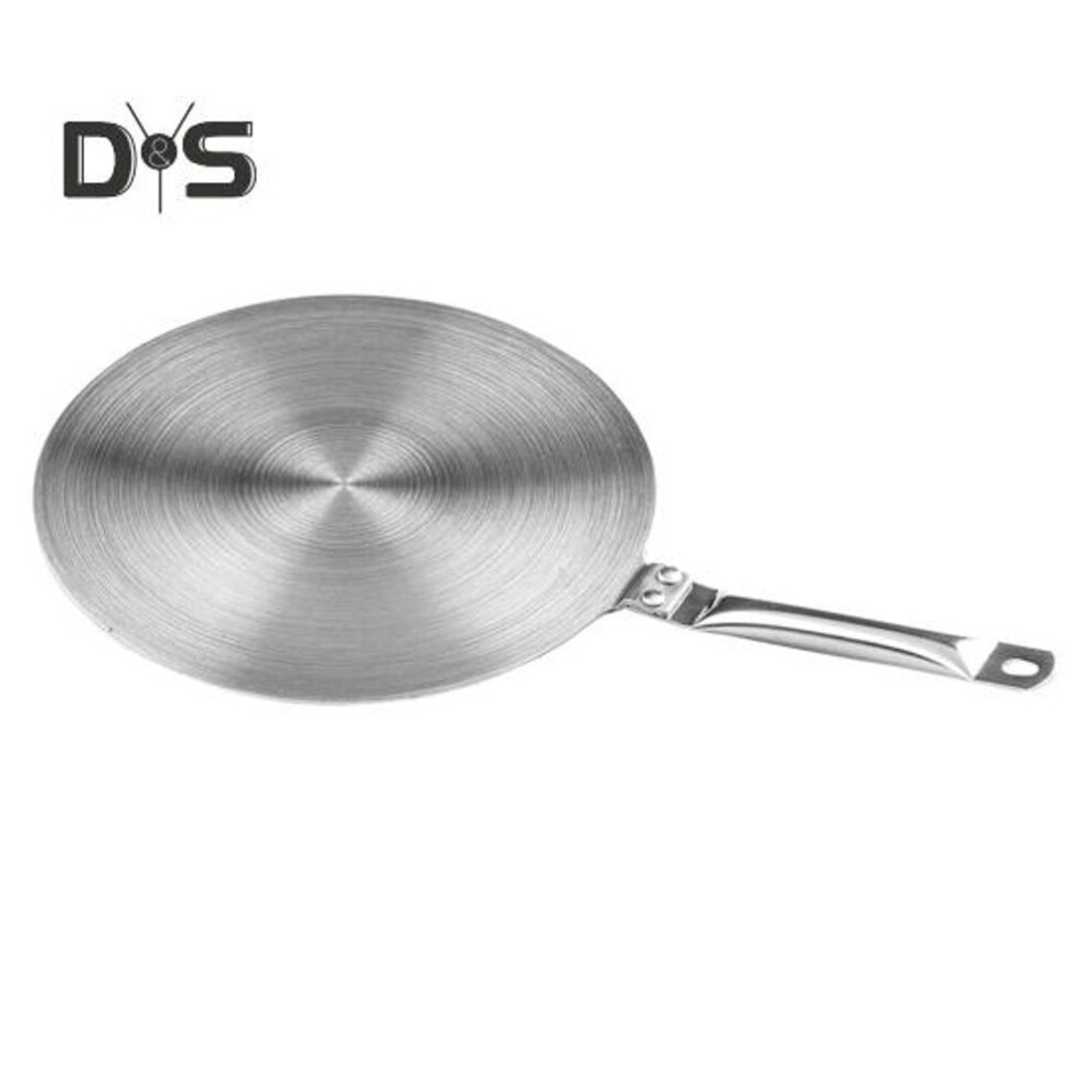 (as the picture, S) Heat Diffuser Plate Stainless Steel Cooktop Converter Plate Simmer Plate For Electric Gas Glass Cooktop Hob Ring