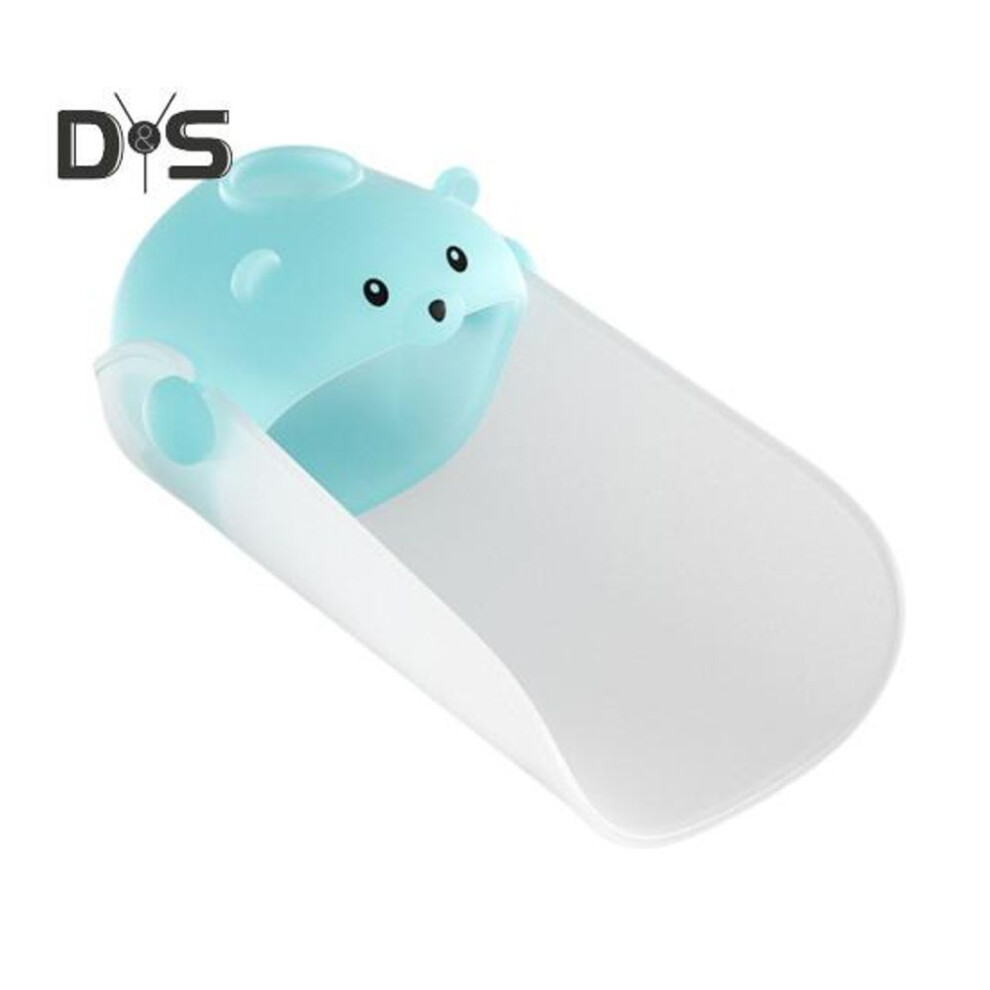 (sky blue) Faucet Extender For Toddlers Babies Kids Universal Silicone Sink Faucet Extender For Bathroom Kitchen Bathtub