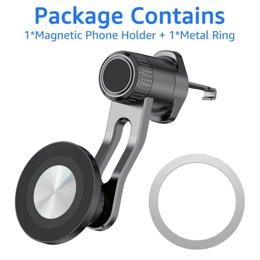 with Extended Arm Magnetic Car Phone Mount Car Air Vent Holder for iPhone 15/14/13/12 for Magsafe