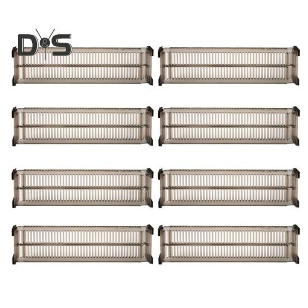 (as the picture, 8pcs) Drawer Dividers High Strength Length Adjustable Simple Installation Expandable Underwear Socks Drawer Separators