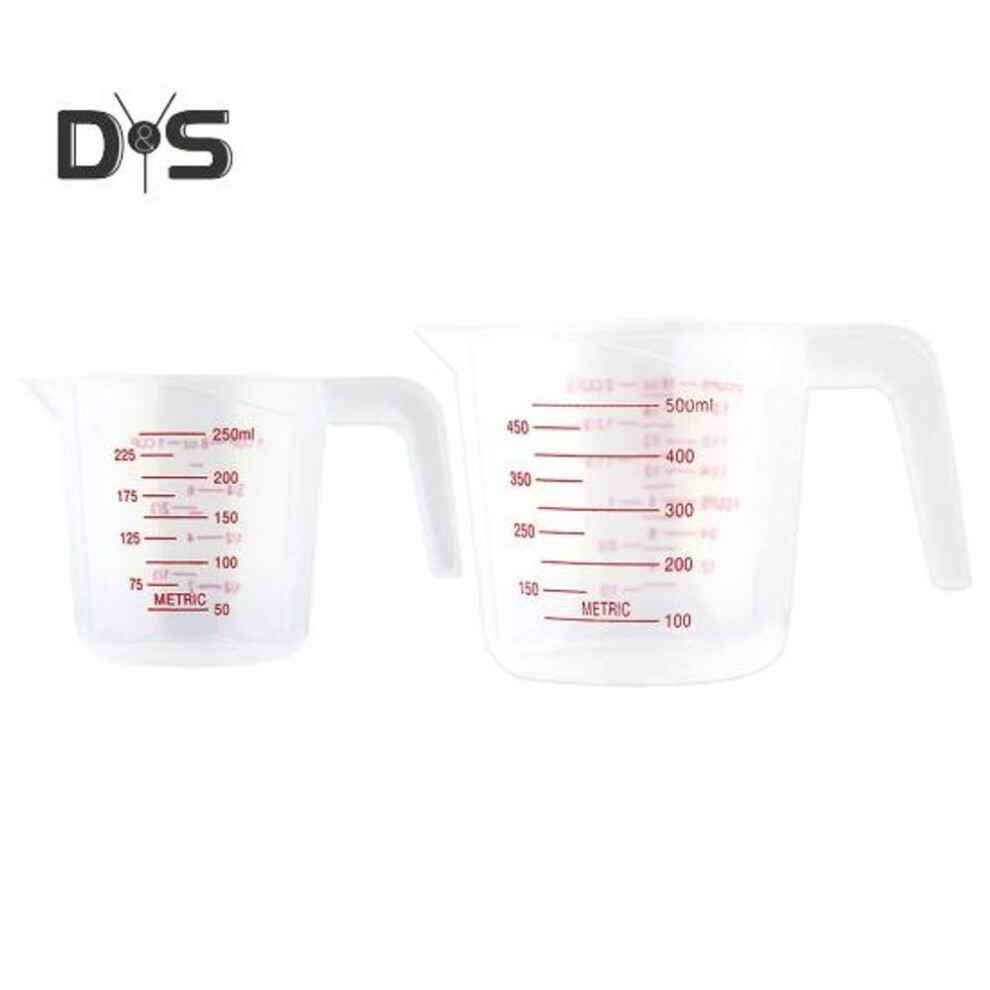 (as the picture, 2pcs) 2/3Pcs Measuring Cup Set Liquid Measuring Cups Easy Pour Spout Clear Markings Baking Cooking Mixing Essential Kitchen Tools for Cooking Baking Pet