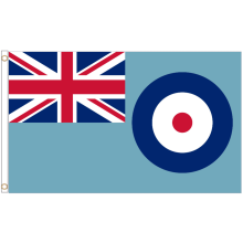 (3' x 2' - 90cm x 60cm) British Royal Air Force Blue Ensign Polyester Flag