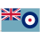 (3' x 2' - 90cm x 60cm) British Royal Air Force Blue Ensign Polyester Flag 1