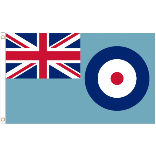 (3' x 2' - 90cm x 60cm) British Royal Air Force Blue Ensign Polyester Flag