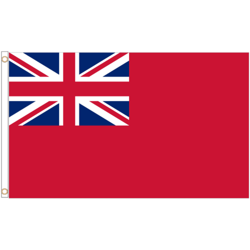 (3' x 2' - 90cm x 60cm) British Royal Navy Red Ensign Polyester Flag