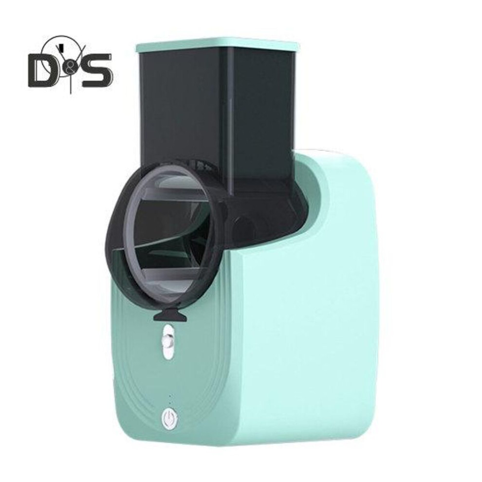 (green, UK) Electric Cheese Grater Fruit Vegetable Chopper Easy To Operate Salad Machine Food Slicer Shredder For Vegetable Fruit Nuts