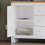 Vida Designs (White & Oak) Arlington 3 Drawer 1 Door Sideboard Cabinet 5