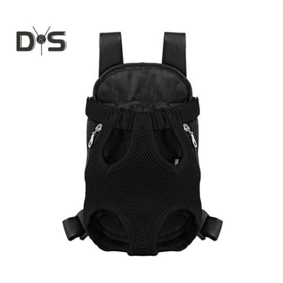 (S, black) Pet Carrier Backpack Adjustable Pet Front Carrier For Hiking And Riding Portable Pet Legs Out Travel Bag For Cats Small Dogs