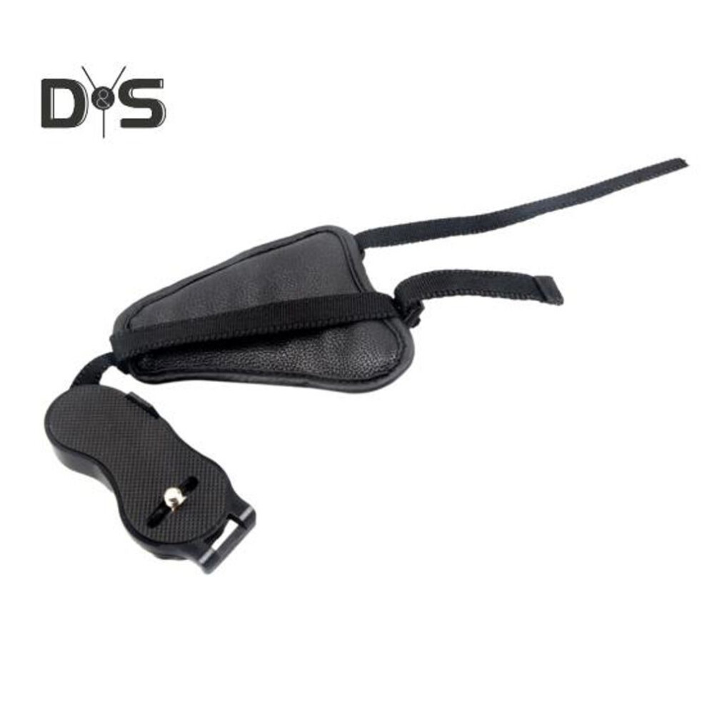 Camera Hand Strap with Quick Release Tripod Mount Plate Anti-Slip Design Universal Easy to Install Adjustable Camera Wrist Strap