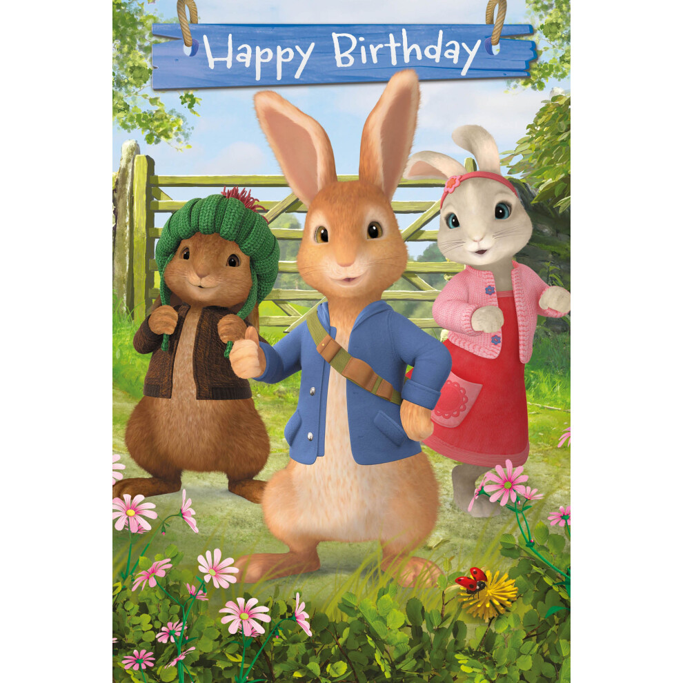 Peter Rabbit Birthday Card