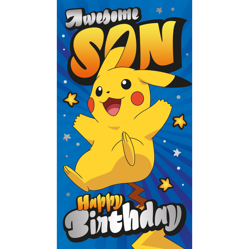 Pokémon Pokemon Son Birthday Card