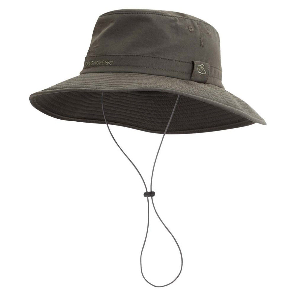 (M-L, Woodland Green) Craghoppers Mens Outback II Nosilife Hat
