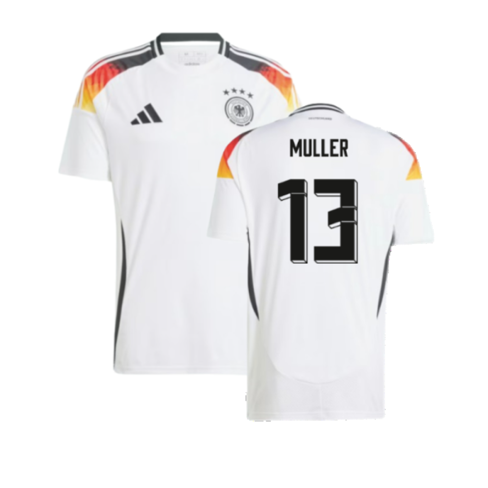 Adidas (S) 2024-2025 Germany Home Shirt (Muller 13)