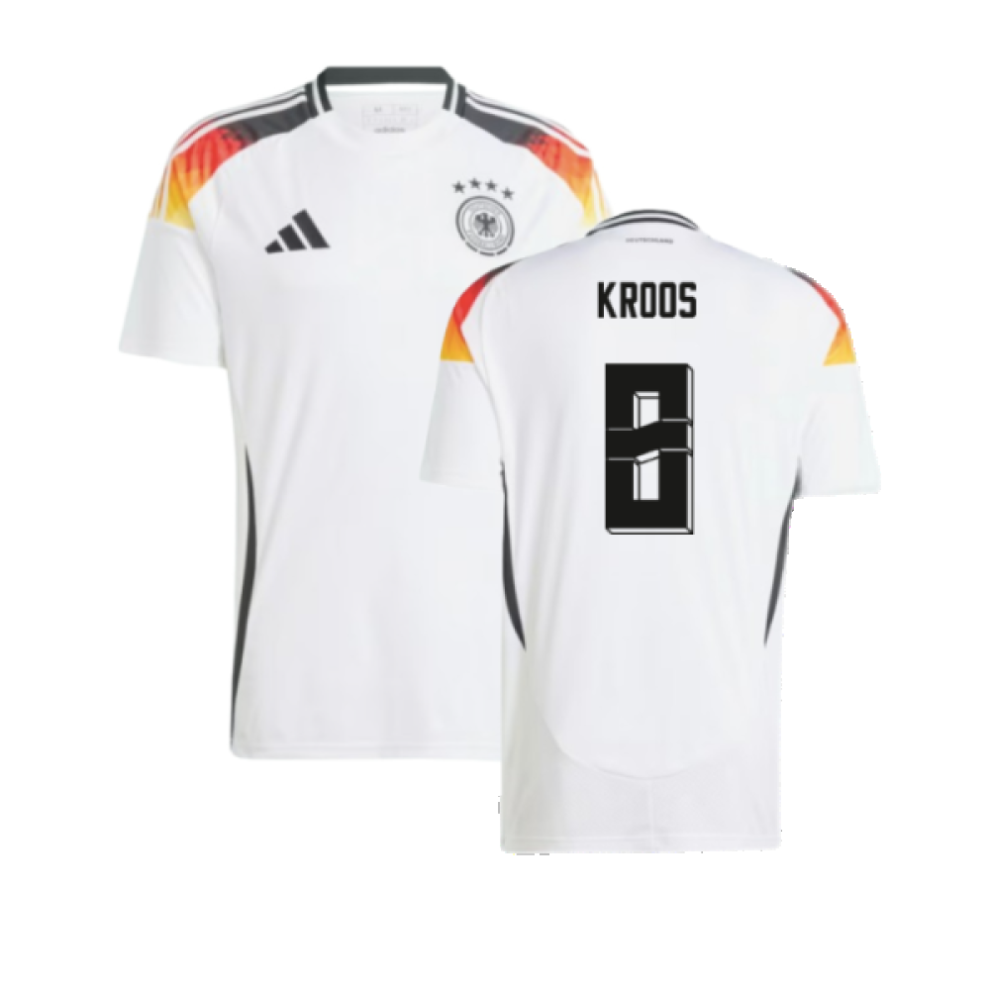 Adidas (M) 2024-2025 Germany Home Shirt (Kroos 8)