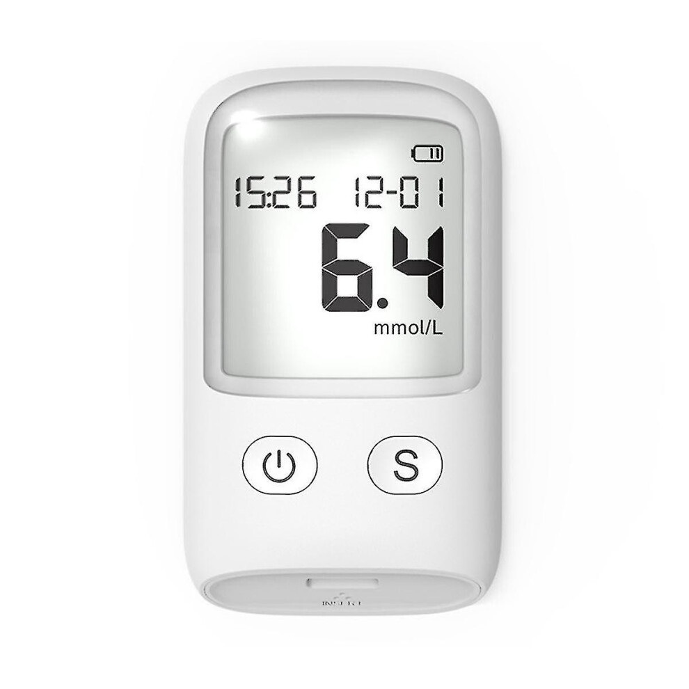 Willbond Hemoglobin Tester Hemoglobin Test Kit Glucometer Measures Blood Glucose, 50 Tests