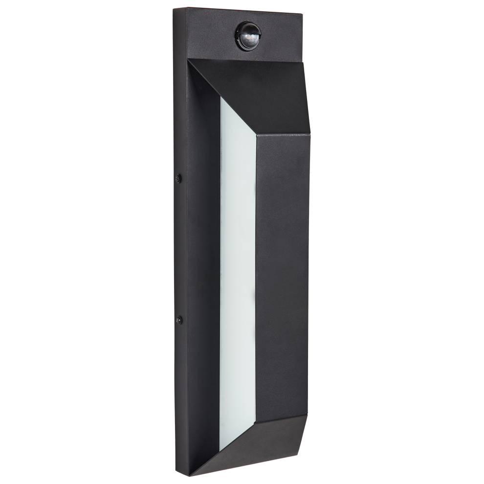 Outdoor LED Wall Light MAWZA with Motion Sensor Black