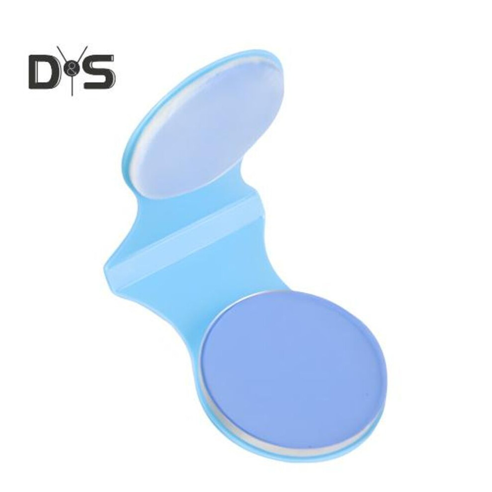 (blue) 1/8Pcs 8 Colors Temporary Hair Chalk Washable Disposable Hair Dye Pressed Powder  Men Women Hair Coloring Powder Box Halloween Cosplay Makeup Supplies
