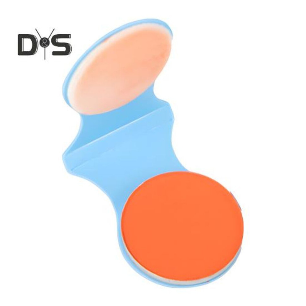 (orange) 1/8Pcs 8 Colors Temporary Hair Chalk Washable Disposable Hair Dye Pressed Powder  Men Women Hair Coloring Powder Box Halloween Cosplay Makeup Supplies