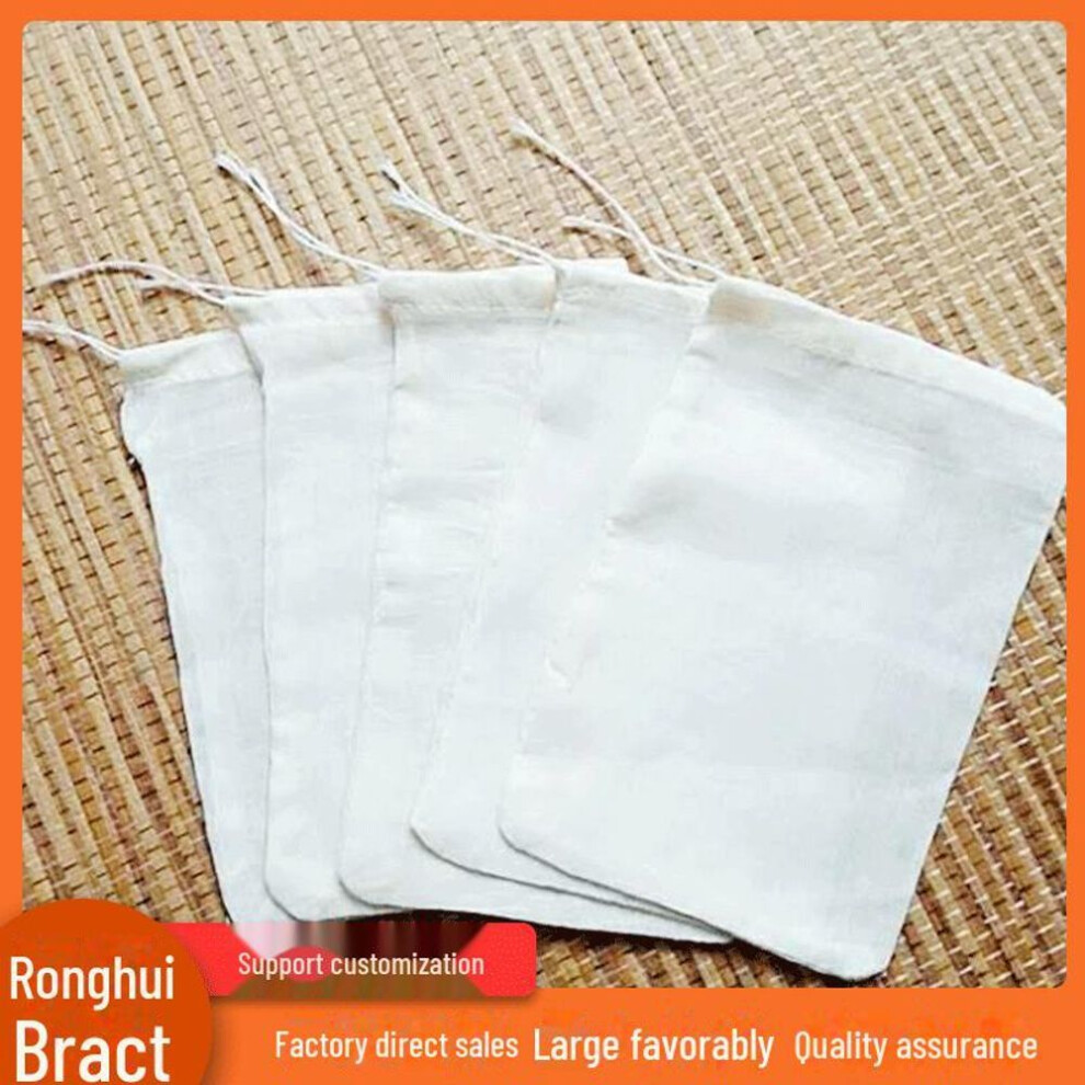 (as the picture, 30*40) Cotton Cloth Bags for Stewed Food, Decoction, Seasoning, Filtration, and Tea