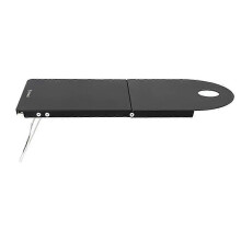(As show, One size) Ultralight Table Portable Foldable Aluminum Desk compatible with Solo Hiking Camping Travel Gas Burner Rack Table