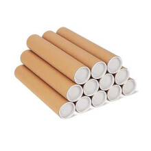 (As show, One size) 12 Pack Mailing Tubes With Caps compatible Packaging Posters, 2x12 Inch Cardboard Mailers Tube, Poster Tub-C13
