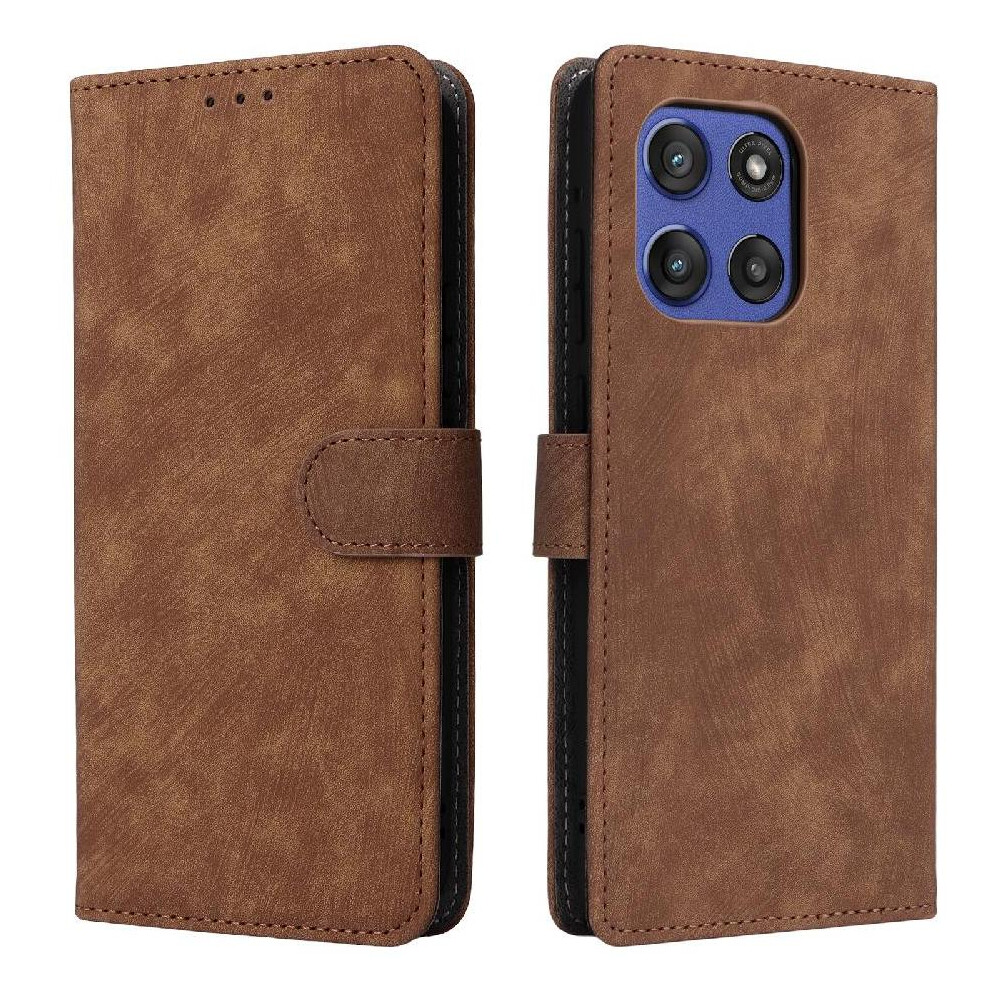 Photos - Case for Motorola Moto G Stylus 5g Flip Folio Wallet Pu Leather Rfid Blocking Magnetic Closure Card Slots Cover 2025(Brown)