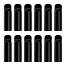 (As show, One size) 12 Pcs Draft Beer Faucet Plug Cap, Sanitary Faucet Cap Rubber Tap Cover