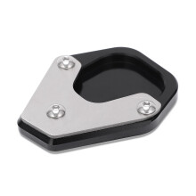 (As show, One size) Side Kickstand Extension Pad Support Plate CNC Aluminum Alloy Replacement for MOTO GUZZI V85TT 20182019