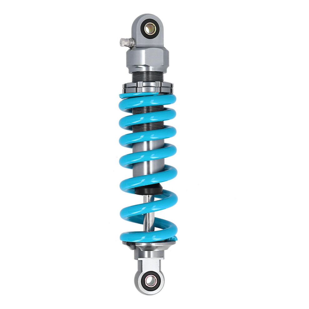 (As Show, One Size) 280Mm/11In Motorcycle Shocks Absorbers Adjustable Replacement For Offroad Vehicles Atvs Motorbike( Titanium ) Blue 4909775630565