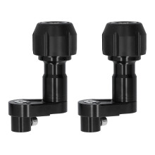 (As show, One size) 2pcs Motorcycle Guard AntiFall Protection Black Fit for Kawasaki Ninja 400 Z400 20182020