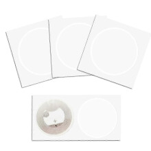 (As show, One size) 50Pcs NFC Ntag216 Sticker Ntag216 NFC Tags NFC 216 Tag Ntag216 NFC Cards 13.56Mhz NFC Tag Stickers