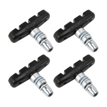 (As show, One size) 2Pair Bike Brake Pads Mountain Bike 54MM V-Brake Pads Bike Brake Blocks Cycling Replacement