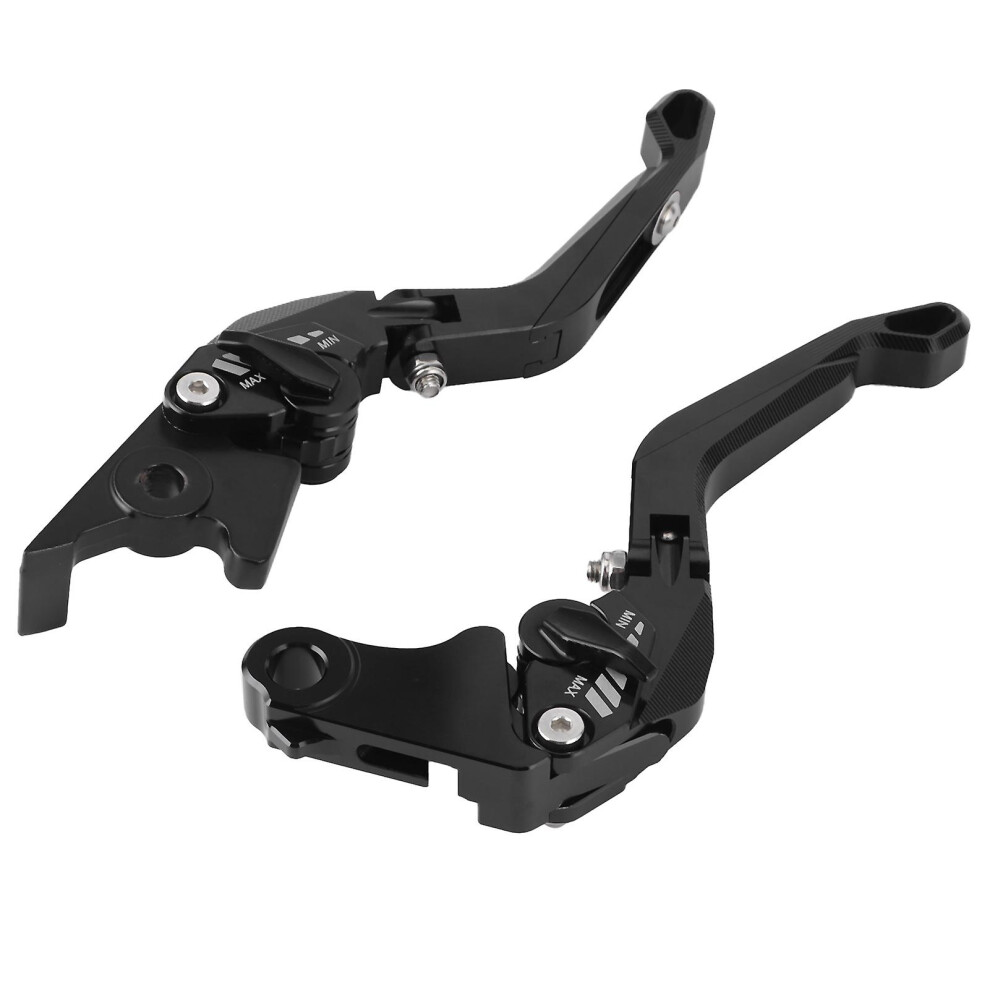 (As Show, One Size) Pair Clutch Brake Levers Set 6 Position Adjustment Fit For Honda Grom/Cbr150r/Cbr250r 4909775630978