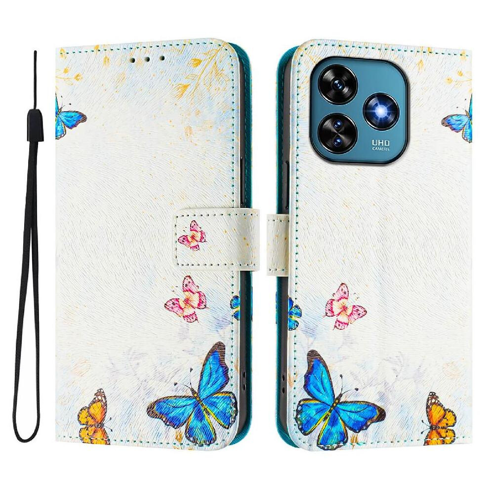 (Ohter) Case For Oukitel C51 Pu Leather Wallet Pattern Flip Cover With Credit Slot 764563484003