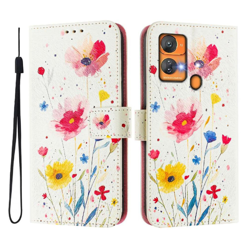 (C5 ) Case For Oukitel C33 Pu Leather With Credit Slot Wallet Pattern Flip Cover 764563484256