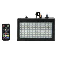 (As show, One size) 180 Leds Strobe Flash Light Portable 35W Rgb Remote Sound Control Strobe Speed Adjustable compatible Stage-C8