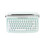 (As show, One size) Wireless Typewriter Keyboard Retro Bluetooth Keyboard USB Mechanical Keycaps compatible with Desktop PC/Laptop- 1