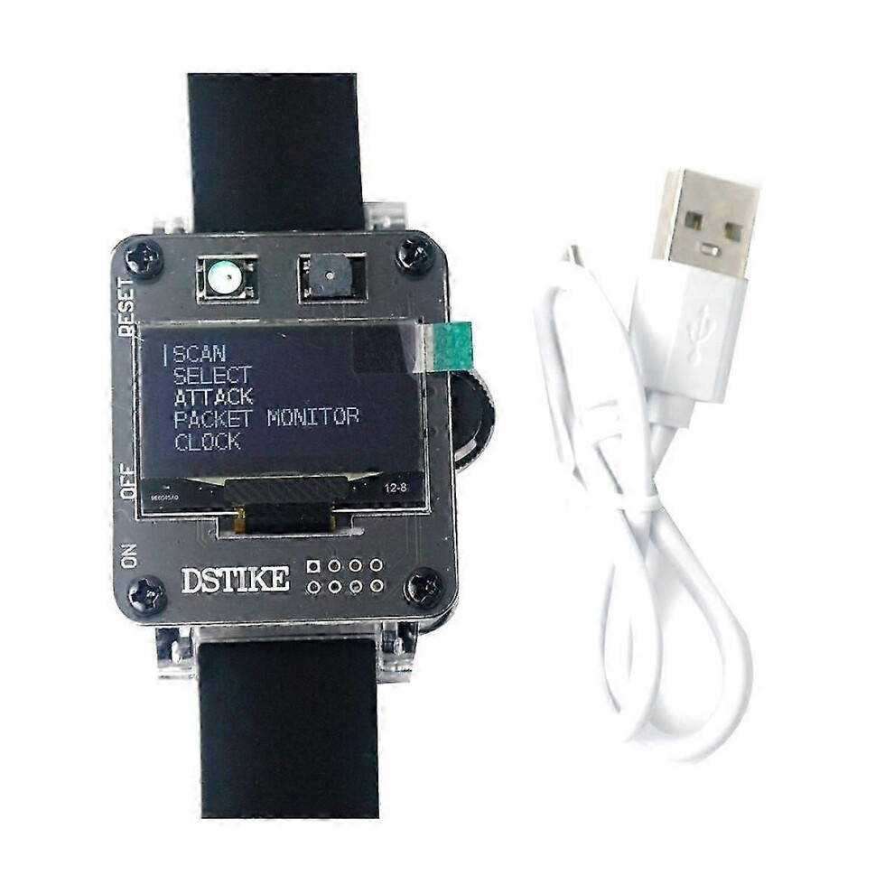 (As Show, One Size) Deauther Watch Se Programming Watch Nodemcu Esp8266 Programmable Development Board 4909775725568