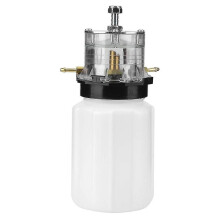 (As show, One size) Vacuum Pump Oil Pot 500ml Milking Machine Plastic Oil Can compatible Cow Sheep Goat Milking Machine Accessory-C8