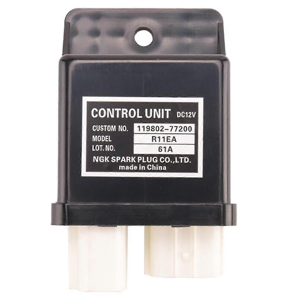(As Show, One Size) 12V R11ea Excavator Safe Relay Compatible With Control Unit -3 Excavator 119802-77200 4909775725971
