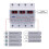 (As show, One size) Three Phase Adjustable Over And Under Voltage Protector Automatic Protective Device Reset 63a 380v-C8 1