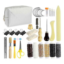 (As show, One size) Bookbinding Tools Kits compatible with Beginners Hand Books and Paper DIY Bookblind Startertools Set Bookbinding Supplies Sewing