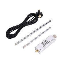 (As show, One size) RTL SDR Receiver V3 RTL2832U 0.1MHz-1.7GHz TCXO Receiver with Antenna-C8