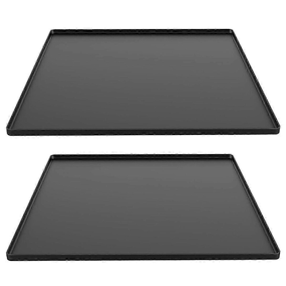 (As Show, One Size) Refrigerator Floor Protector,Mini Fridge Silicone Mat,Fridge Under Mat,Laundry Guard Compatible With Washer & Dryer,Drip Tray 4909775725049