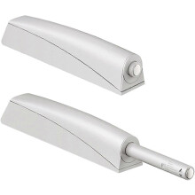 (As show, One size) Push to Open Cupboard Door Damper 2 Pieces Magnetic Push Open Latch Cupboard Push Pulls Magnetic Closures for Cabinet Push to Open System Drawer Dampe