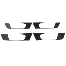(As show, One size) Interior Door Handle Panel Trim Cover Carbon Fiber Decor Fit Compatible Honda CR-V 2016-2019