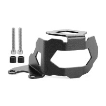 (As show, One size) Front Brake Fluid Reservoir Guard CNC Oil Cup Protect Cover Fit Compatible F800GS F700GS 20132018Black