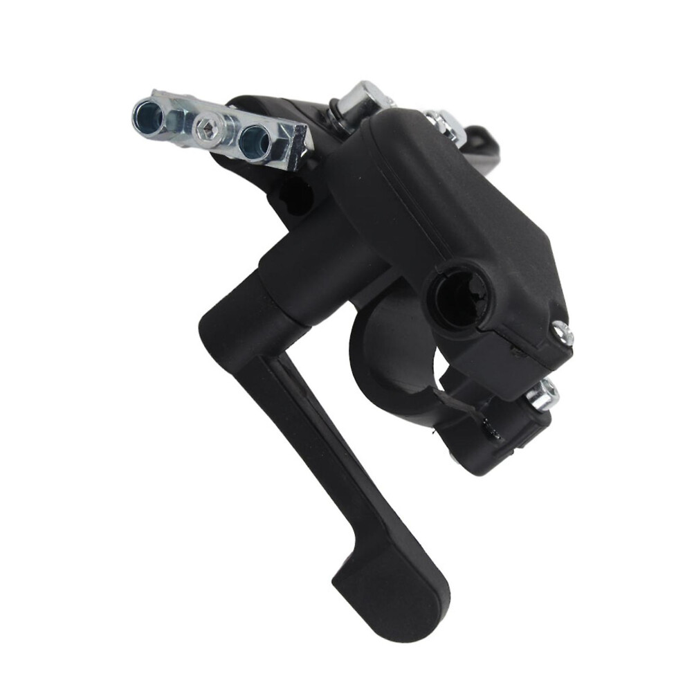 (As Show, One Size) 22Mm/0.9In Twin Brake Lever Thumb Throttle Speed Governor Fit Compatible 49Cc Mini Kid Quad Atv Bike 4909775544619